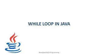 while loop in java || while loop in java program || while loop in java programming example