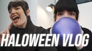 Halloween Vlog - Our First Party in 2 Years