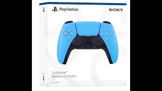 Black Friday Package Unboxing PS5 Dual Sense Controller Blue