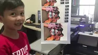 Tutorial Sablon Kaos Custom Foto dengan Mesin DTF