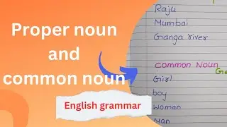 what are proper nouns and common nouns/class 2 