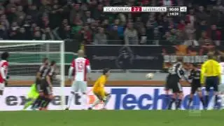 El gol marcado por Hitz portero del Augsburgo