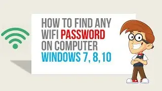 How to Find Any WiFi Password lCrack/See WiFi Password on Computer l windows 7,8,10