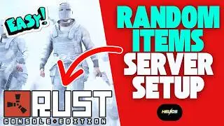 How to Make a Random Items Server in Under 2 Minutes | Rust Console Edition