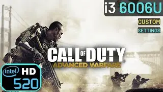 Call of Duty: Advanced Warfare - Intel HD 520 [i3 6006U + 8GB RAM]