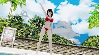 (MMD) Hanabi Hit and Run (1080p60)