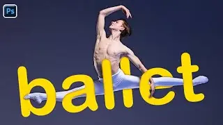 How to Combine Text and Image in Photoshop [ 1-min photoshop tutorial ]