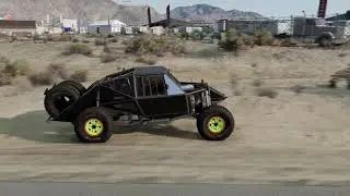 BDR Kinetik Trophy Truck Helicopter Footage, BeamNG Camera Path Testing!