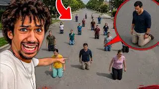 Se vedi i tuoi vicini CAMMINARE in GINOCCHIO, devi NASCONDERTI… (non è sicuro)