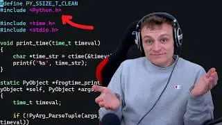 Make Python 100x Faster Using C - Build C Modules from Scratch
