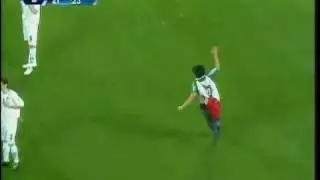 Mexico vs. Iceland - Fan runs on field (HIGH Quality)