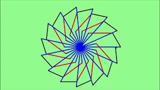 Python Turtle Code: Rotating Trapezoid