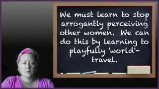 Video Lecture: Lugones, 