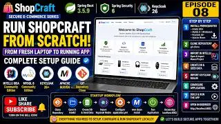 Run ShopCraft from Scratch: IntelliJ, MySQL, Keycloak & Maven Setup | Spring Boot 3.5.9