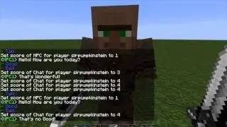 Proximity Detection NPCs in vanilla minecraft 1.8