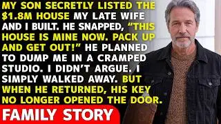 My Son Thought He Could Steal Our $1.8M House — But When He Returned, The Door Was Blocked Shut