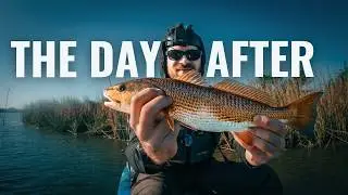 I Went Saltwater Fishing After a Hurricane & Had Surprising Results!  | Solo Kayaking & Adventuring