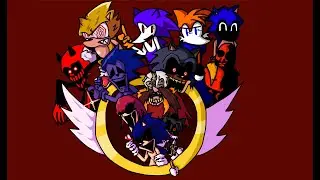 Redrawing every Sonic.exe character (Part 1) | fnf speedpaint