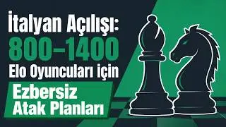 The Italian Game: Attacking Plans Without Memorization for 800–1400 Elo Players