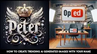 How to make Ai image with a custom name on it