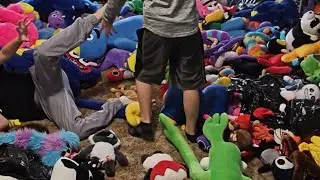 Hide and Seek Live with 800 Plushies!