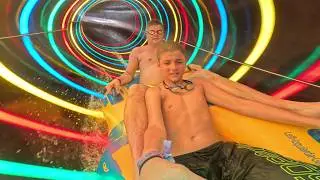 Delphin Be Grand Aqua Park  - Water Slide number 1  #viral #trending #aquapark  #antalya #türkiye