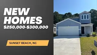 Explore New 3-5 Bedroom Homes Just Minutes from Sunset Beach, NC