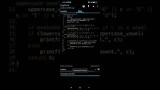 C program for finding the letter is consonant Or vowels