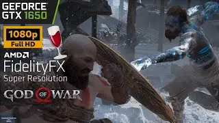 God of War (Linux) - GTX 1650 - 1080p with FSR
