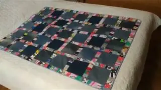 ПЛЯЖНОЕ ПОКРЫВАЛО(ЧАСТЬ 2) СТАРЫЕ ДЖИНСЫ ПЛЮС НЕНУЖНЫЕ ОБРЕЗКИ .