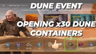 Opening x30 Dune Event Containers | WOTB | WOTBLITZ