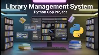 📚 Library Management System Using Python | OOP Project | Mini Project | BinaryBrain0100 