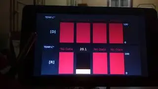 raspberry pi 3 ( 8 temp channels gui ) qt5 qml