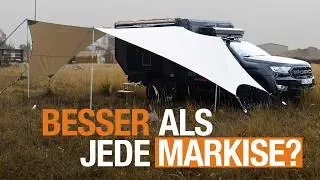 Sun sail vs. awning: better for off-road campervans?