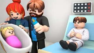 ROBLOX Brookhaven 🏡RP - FUNNY MOMENTS : The Bacon Hair Hates Little Sister 2
