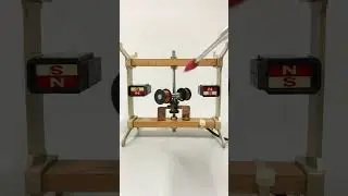 Vibrational detachment of a nut demonstrate using simple DC motor