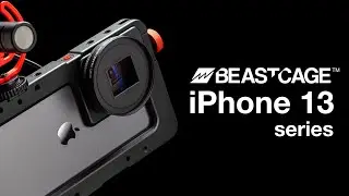 New Beastcages for iPhone 13 Pro and iPhone 13 Pro Max. The best camera cage for iPhone!