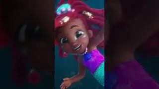 🧜🏽‍♀️🎶 Zing Met Ariel! | Disney Junior Ariel | Disney Junior BE #shorts