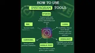 How to use instagram tools