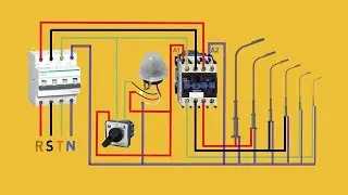 street light wiring in photocell sensor | photocell wiring diagram