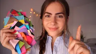 ASMR Personal Color Analysis for Sleep and Relaxation (german/ deutsch)