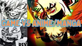 Shonen Unleashed | Bakugo Moves VS Anime and Manga