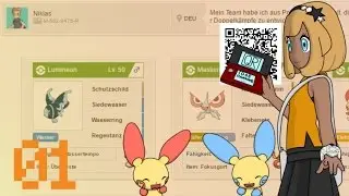 QR Code-Leihteams Challenge Folge 01 :: Team von: Niklas :: Pokemon Sonne :: Plus und Minus