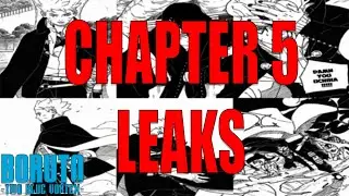 BORUTO *IS* THE STRONGEST SHINOBI ALIVE!!!  Two Blue Vortex Chapter 5 Leaks