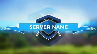 Minecraft Server Logo Template - 