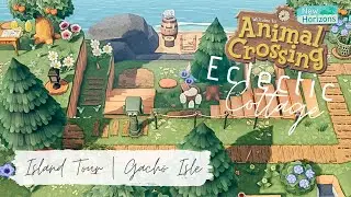 Eclectic Cottage Island Tour | Gachō Isle | Animal Crossing New Horizons
