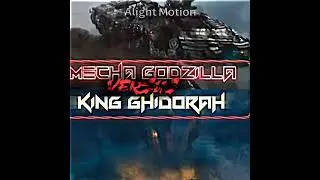 MECHA GODZILLA VS KING GHIDORAH
