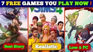 7 Best Free Games YOU Should Play NOW!