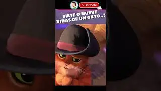 ¡Las Siete o Nueve VIDAS del Gato.. #shorts #youtubeshorts