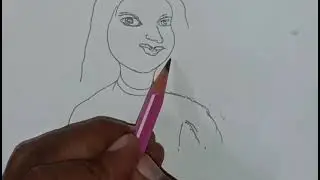 girl #simple girl #girl sketch #girl drawing #video #youtube video